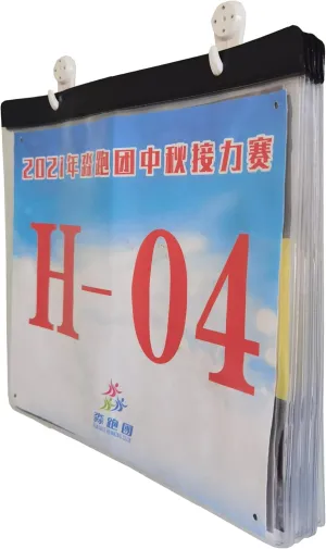 BIANJIE-Race Bibs, Medal Hanger – Displays，Bib Protection Bag, can Hold More Than 20 Bibs, Protective Bib, Easy Installation Without Damage
