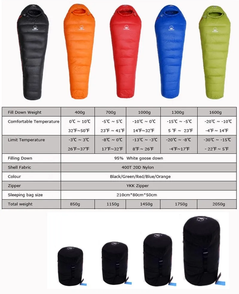 Black Snow ArcticDreams Ultra-Light Down Sleeping Bag