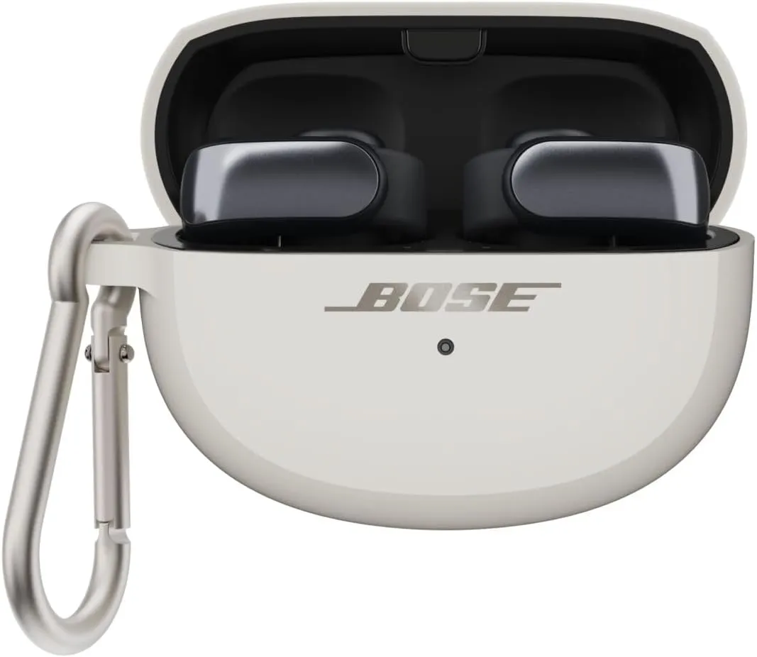 Bose Ultra Open Earbuds Silicone Case Cover, White
