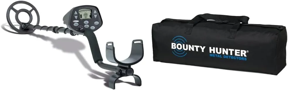 Bounty Hunter Discovery 3300 Metal Detector and Bounty Hunter Bounty Carry Bag