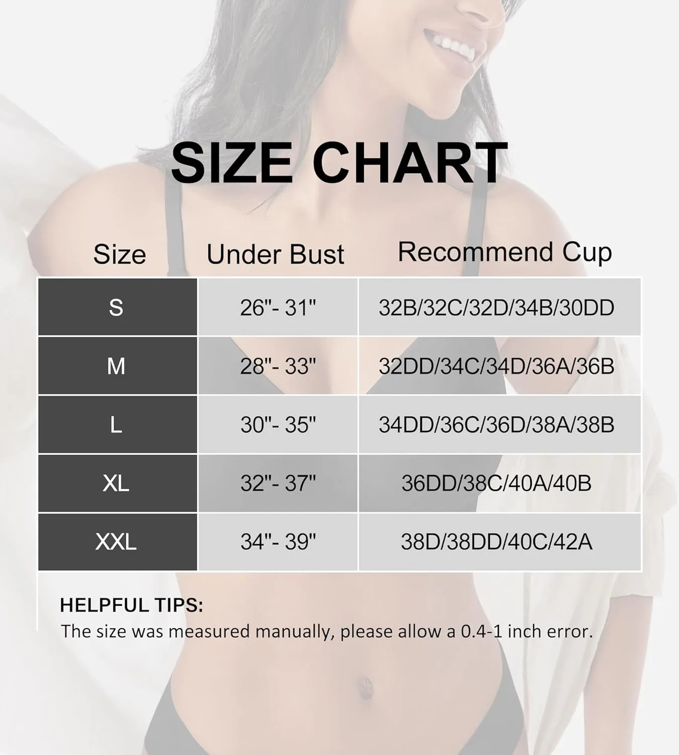 Bras for Women No Underwire - Womens Bralettes Seamless Wireless Padded Bra Comfortable Tshirt Bras