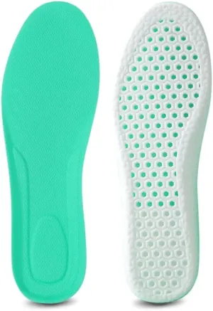 Breathable A Sweat Absorbing Insole, Soft and Comfortable Sports Insole, High Elastic Shock Absorber(43)