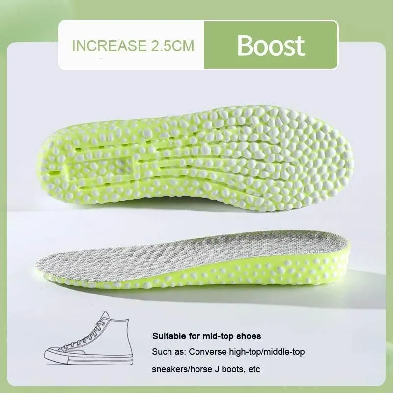 Breathable Elevated Insoles - Unisex Soft Feet Support