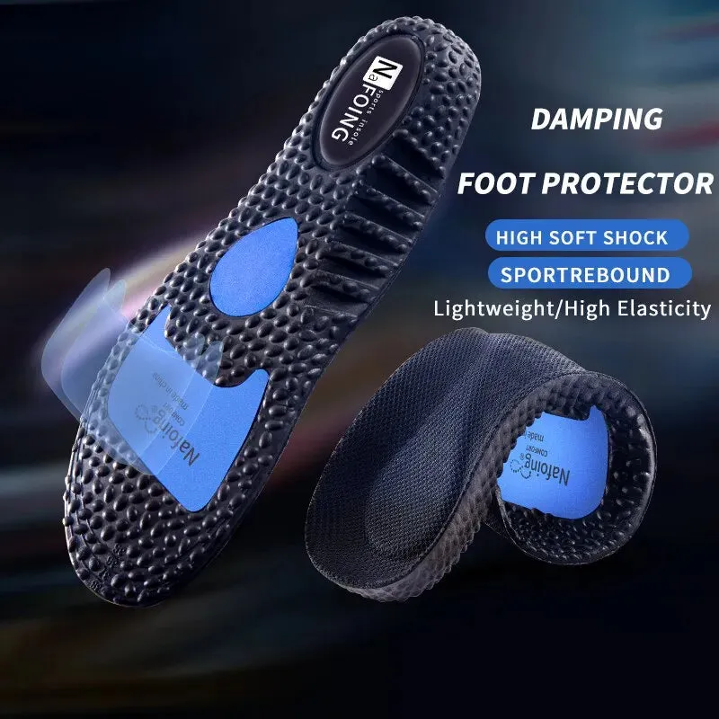 Breathable Shock Absorption Running Insoles for Shoes