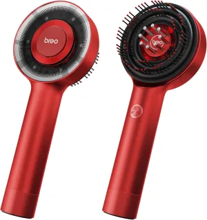 Breo Scalp3 Scalp Massaging Brush, Shiatsu Hair Scalp Massager with Waterproof, Cordless Electric Head Massager for Scalp & Hair, Portable Massage at Home for Relaxation