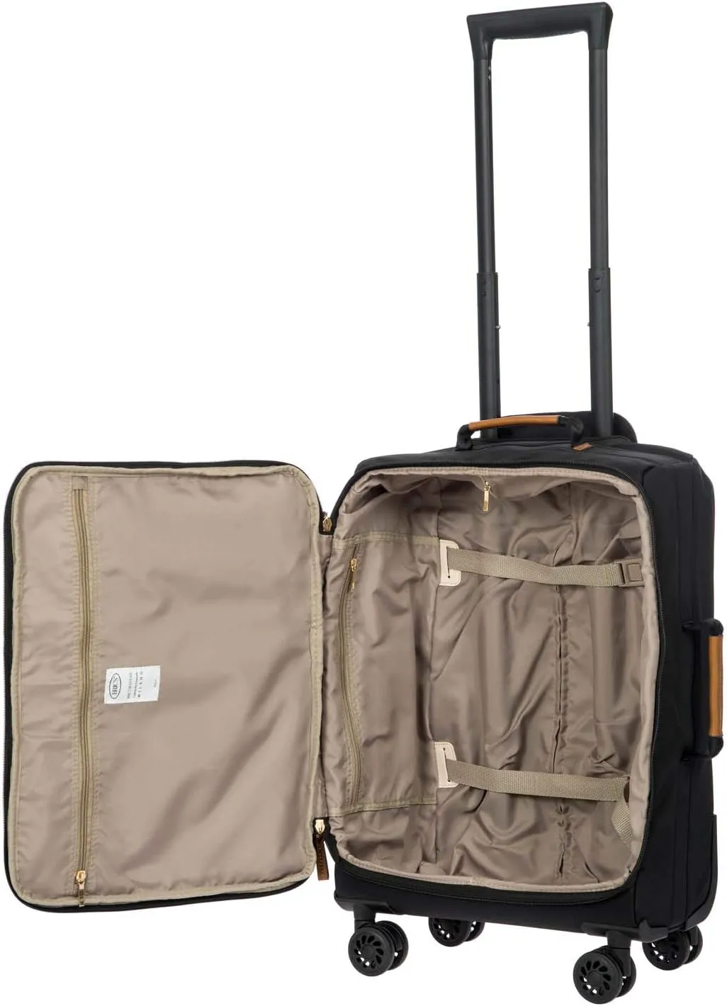 Bric's Milano X-Bag 21" Carry-On Spinner w/Frame Black One Size