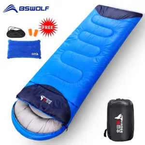 BSWOLF Camping Sleeping Bag Ultralight Waterproof 4 Season