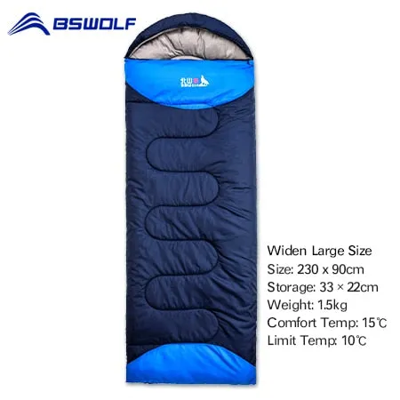 BSWOLF Camping Sleeping Bag Ultralight Waterproof 4 Season