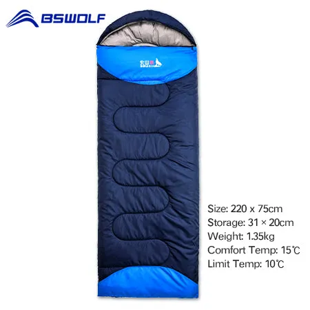 BSWOLF Camping Sleeping Bag Ultralight Waterproof 4 Season