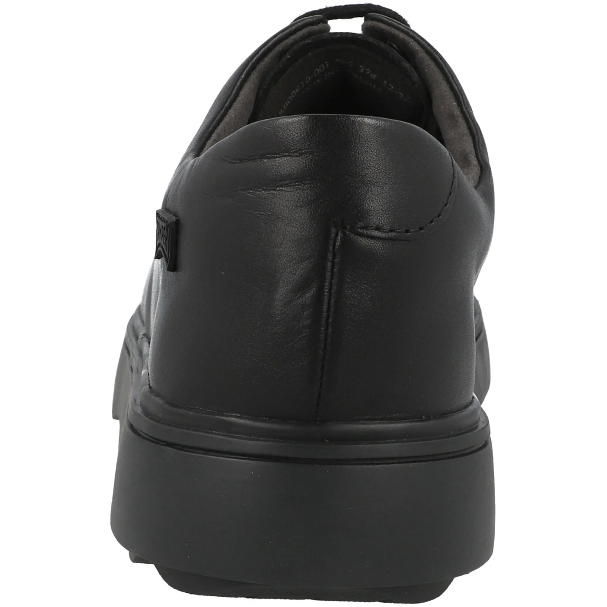 Camper Norte Black Kids Lace-Up Shoes