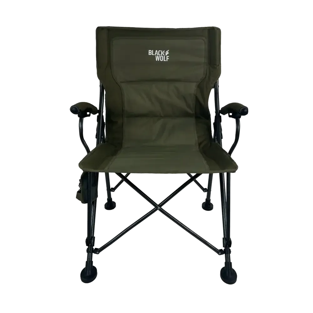 Camping Chair 4 Fold Moss BlackWolf