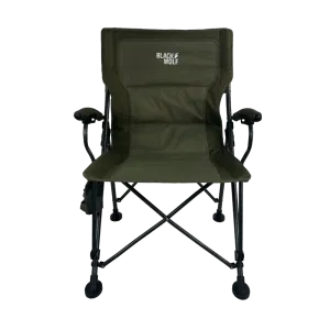 Camping Chair 4 Fold Moss BlackWolf