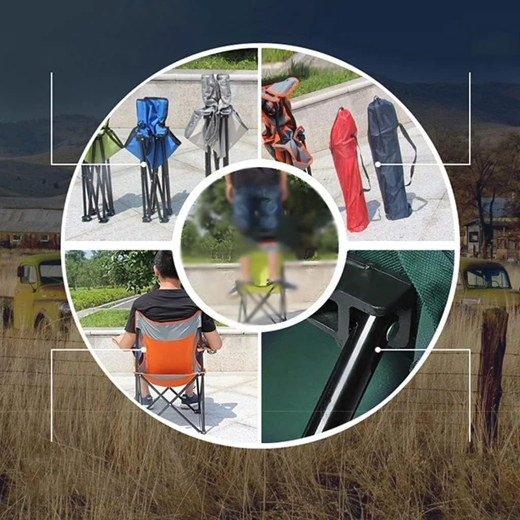 Camping Chair Fishing Chair Folding Chairs Camping Folding Padded Deck Chair Backchair Beach Chair Fishing Chair Portable Lounge Chair Outdoor Armchair with Cup Holder Lawn Chairs Outside (Color : C
