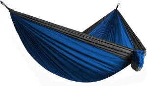Camping Hammock Ultra-Large Light Weight Parachute Hammock Camping Survival Garden Leisure Travel Double Person