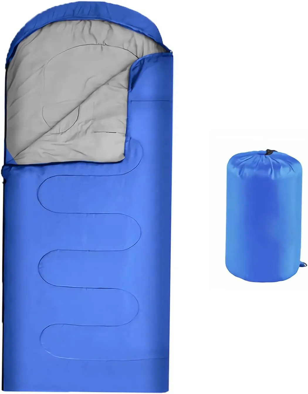 Camping Sleeping Bag for Adults ，3-4 Seasons Lightweight Portable Backpacking Sleeping Bag with Traveling，Hiking