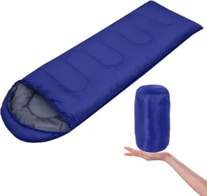 Camping Sleeping Bags Sleeping Bag for Adults Single 3 Season Spring Autumn Winter Waterproof Camping Lightweight Thickened Winter Sleeping Bag for Children Hiking Outdoor