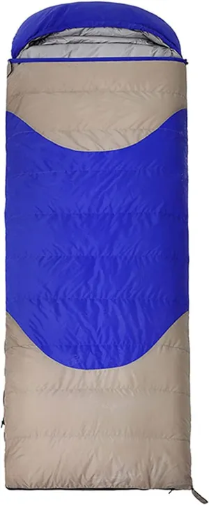 Camping Sleeping Bags Sleeping Bags for Adults Children - Comfortable 3 Season Sleeping Bag Thickened Winter Sleeping Bag for Camping Hiking Outdoor (Blue)
