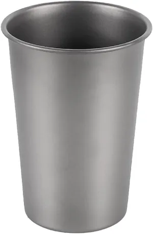 Camping Titanium Beer Mug Cup Tourist Tableware Picnic Outdoor Kitchen Equipment Travel Cooking Cookware Hiking Easy to Use 300Ml