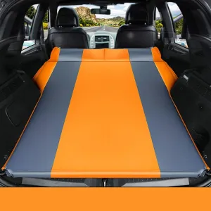 Car Automatic Inflatable Bed for Mitsubishi Pajero V73(V77) 2008 2009 2010 2011, Portable Movable Thickened Trunk Sleeping Bed Outdoor Camping Hiking Air Mattress,Orange