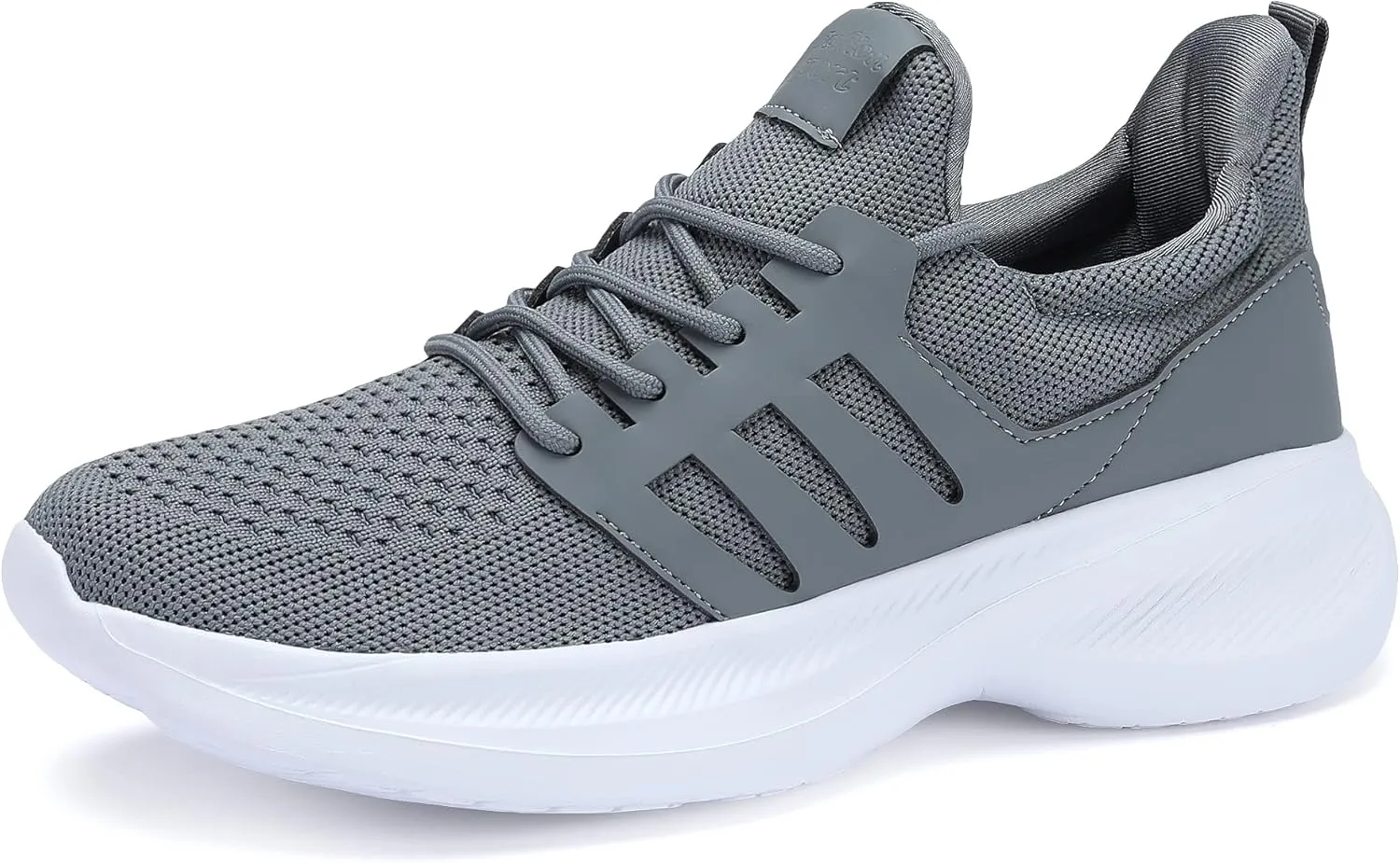 Casbeam Mens Running Shoes Comfortable Lightweight Breathable Walking Shoes Lace-up Shoes Mesh Workout Casual Sports Shoes