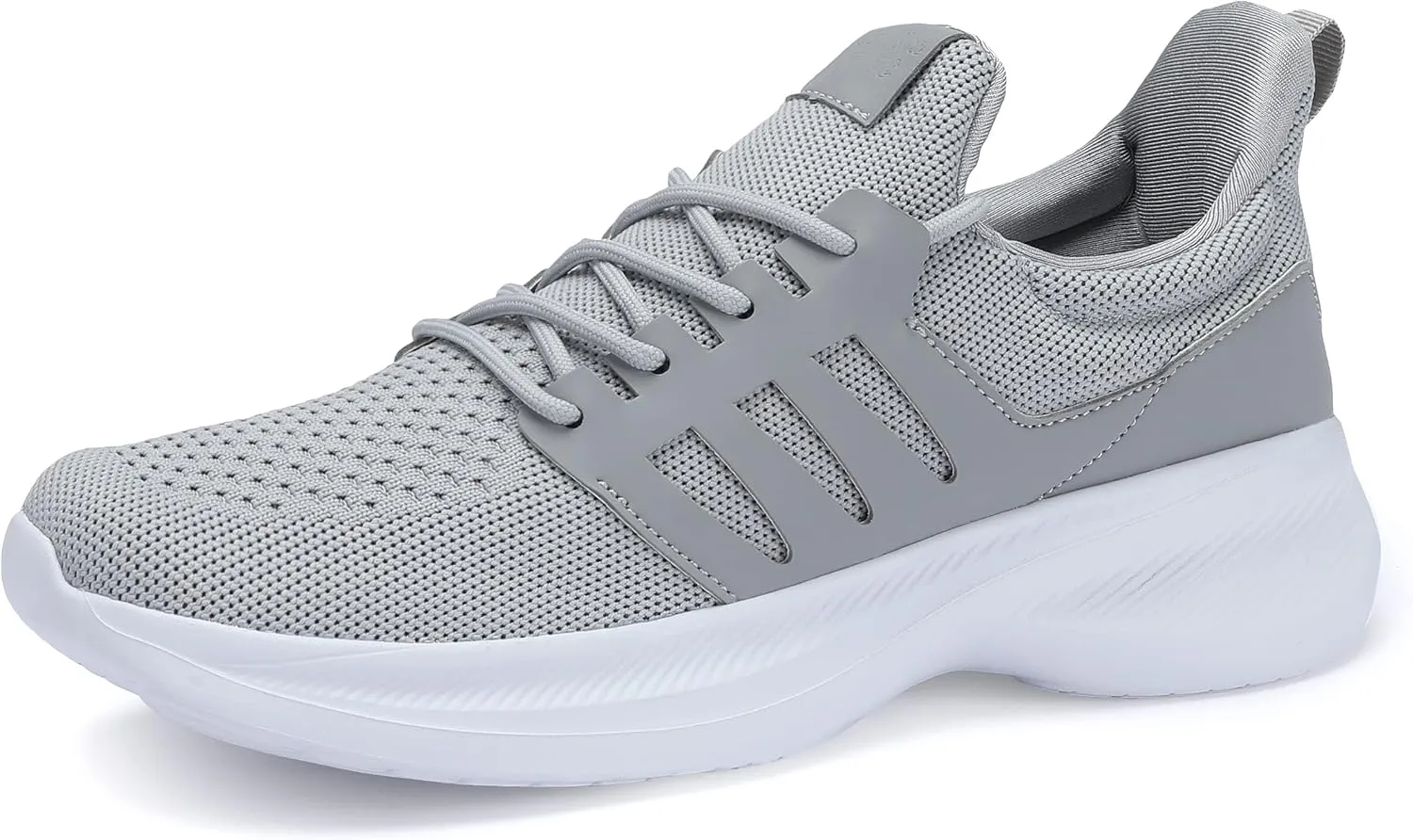 Casbeam Mens Running Shoes Comfortable Lightweight Breathable Walking Shoes Lace-up Shoes Mesh Workout Casual Sports Shoes
