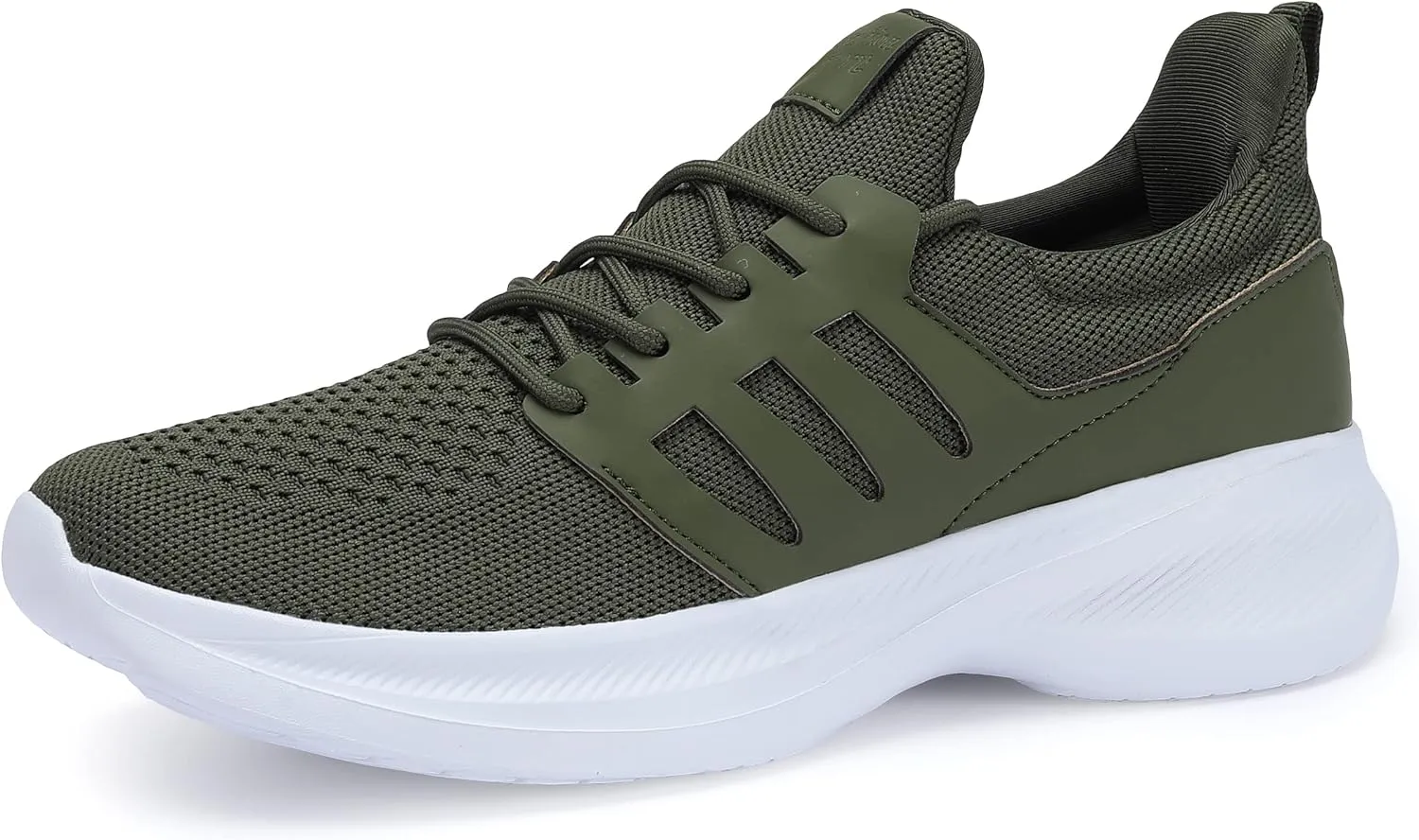 Casbeam Mens Running Shoes Comfortable Lightweight Breathable Walking Shoes Lace-up Shoes Mesh Workout Casual Sports Shoes