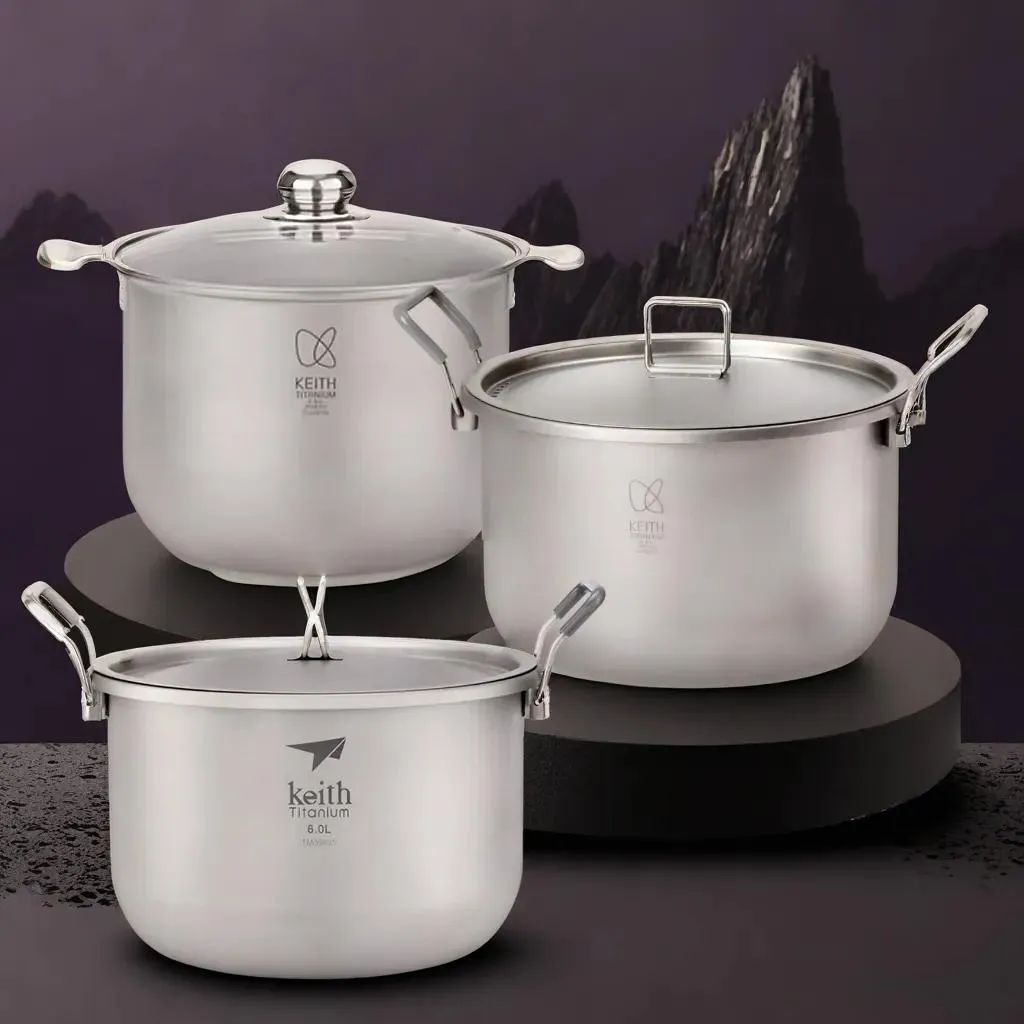 Casseroles en Titane
