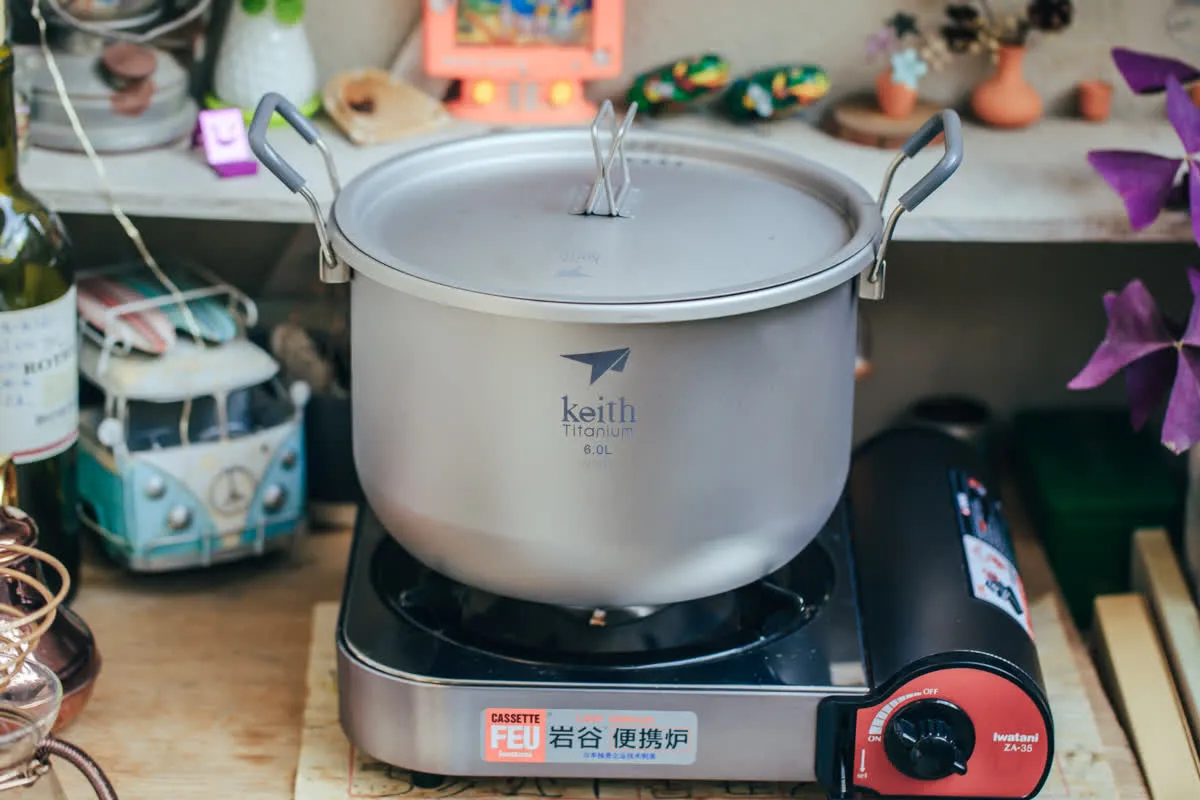 Casseroles en Titane