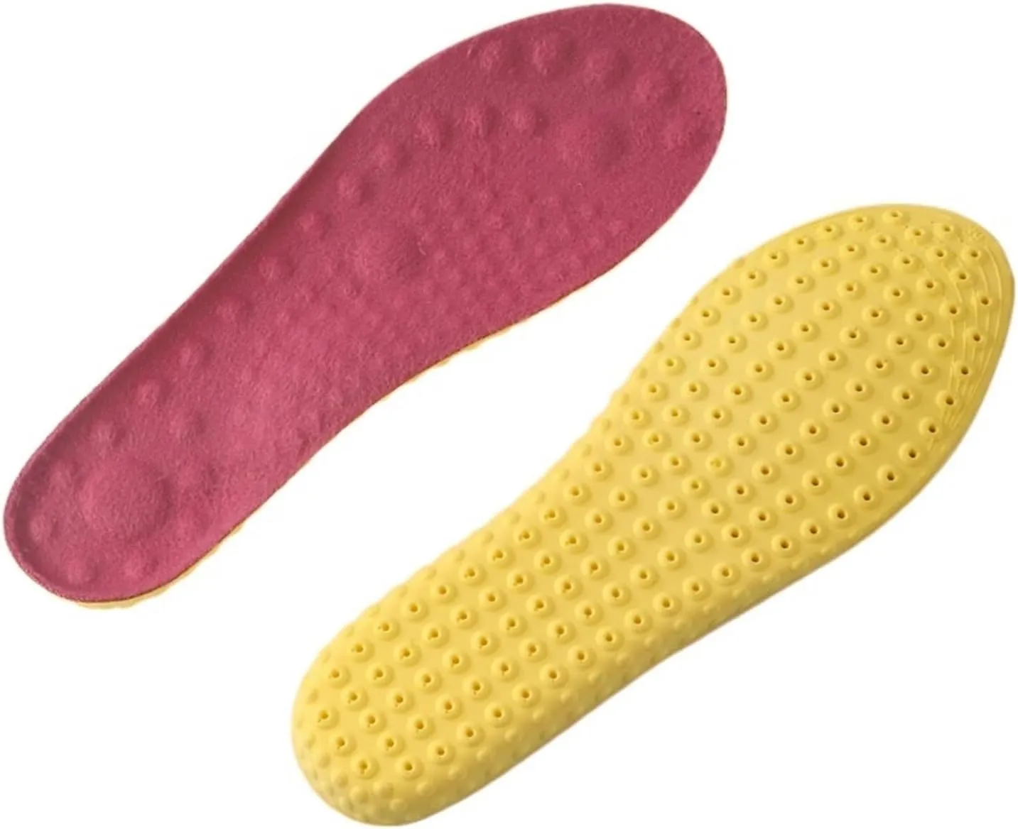 Casual Men's and Women's Insole Thermal Insole Sweat-Absorbing Shock Absorption Plus Velvet Insole Men and Women(37-38)