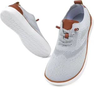 CFVKPT Mens Barefoot Dress Shoes Wide Toe Box Zero Drop Oxfords Shoes Business Casual Sneakers Size 6.5-12