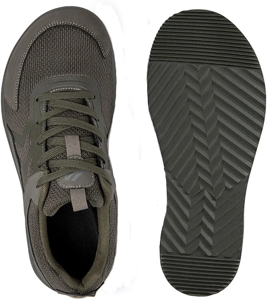 CFVKPT Men's Wide Toe Box Shoes Arch Support Barefoot Dress Sneakers Fashion Comfortable Breathable Casual Shoes