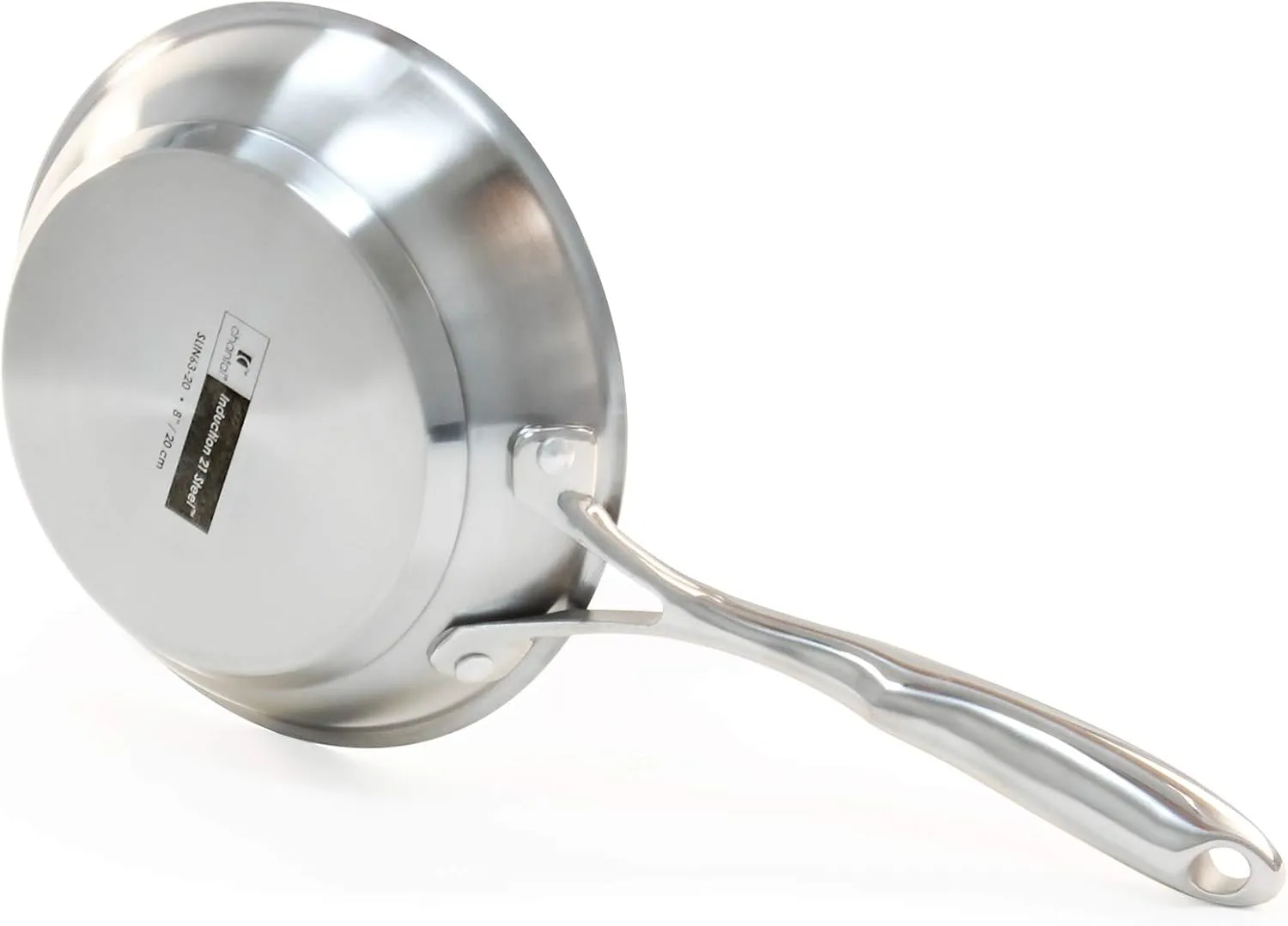 Chantal SLIN63-20 Induction 21 Steel Fry Pan, 8-Inch