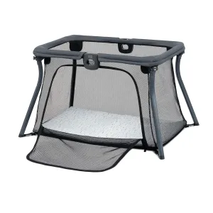 Chicco Alfa Lite® Lightweight Travel Playard, Portable Playpen for Babies and Toddlers, Snap-Open/Compact Fold Design,13 lbs., Baby Travel Essential | Midnight/Navy