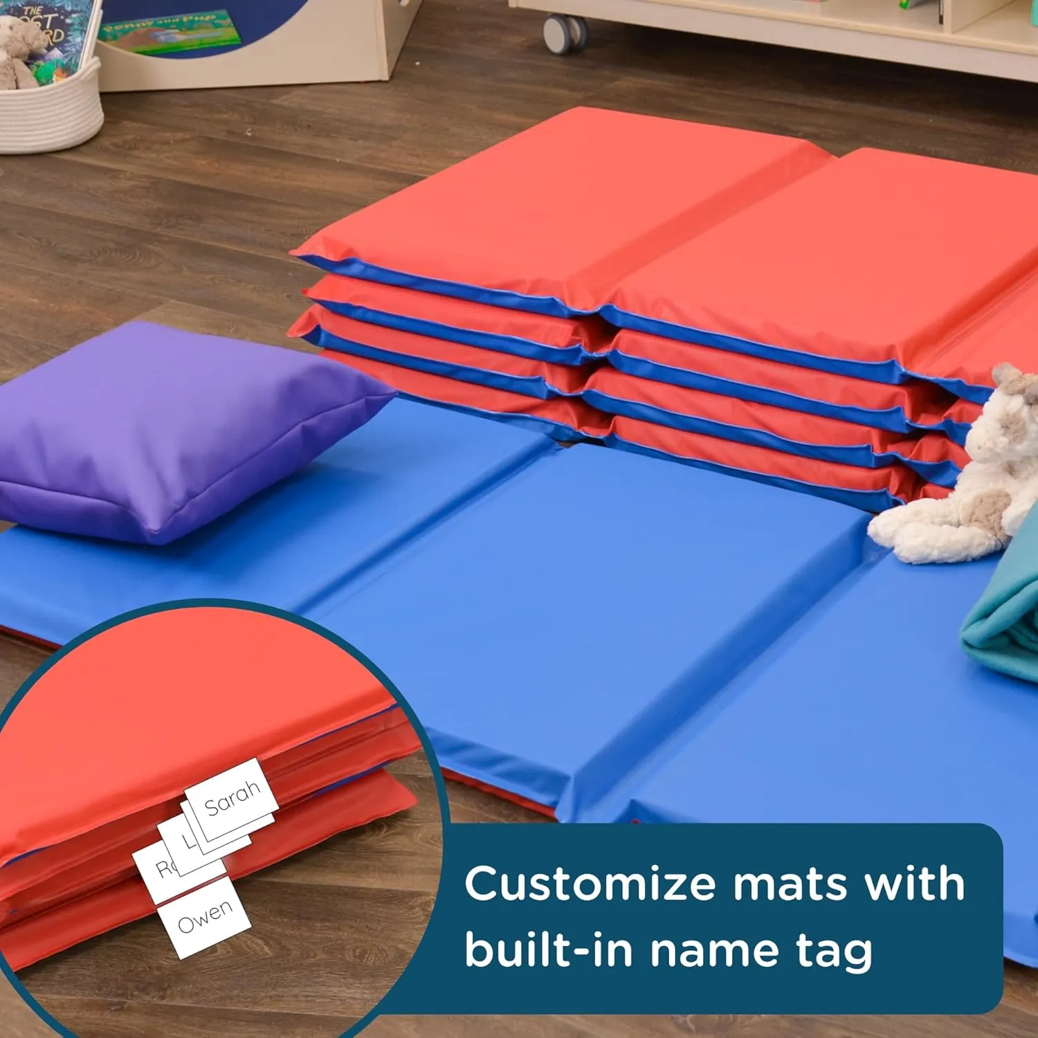 Children's Factory Tough Duty, Angels Rest, Pillow Folding, Economy, Super, Rainbow and Woodland Nap Mats