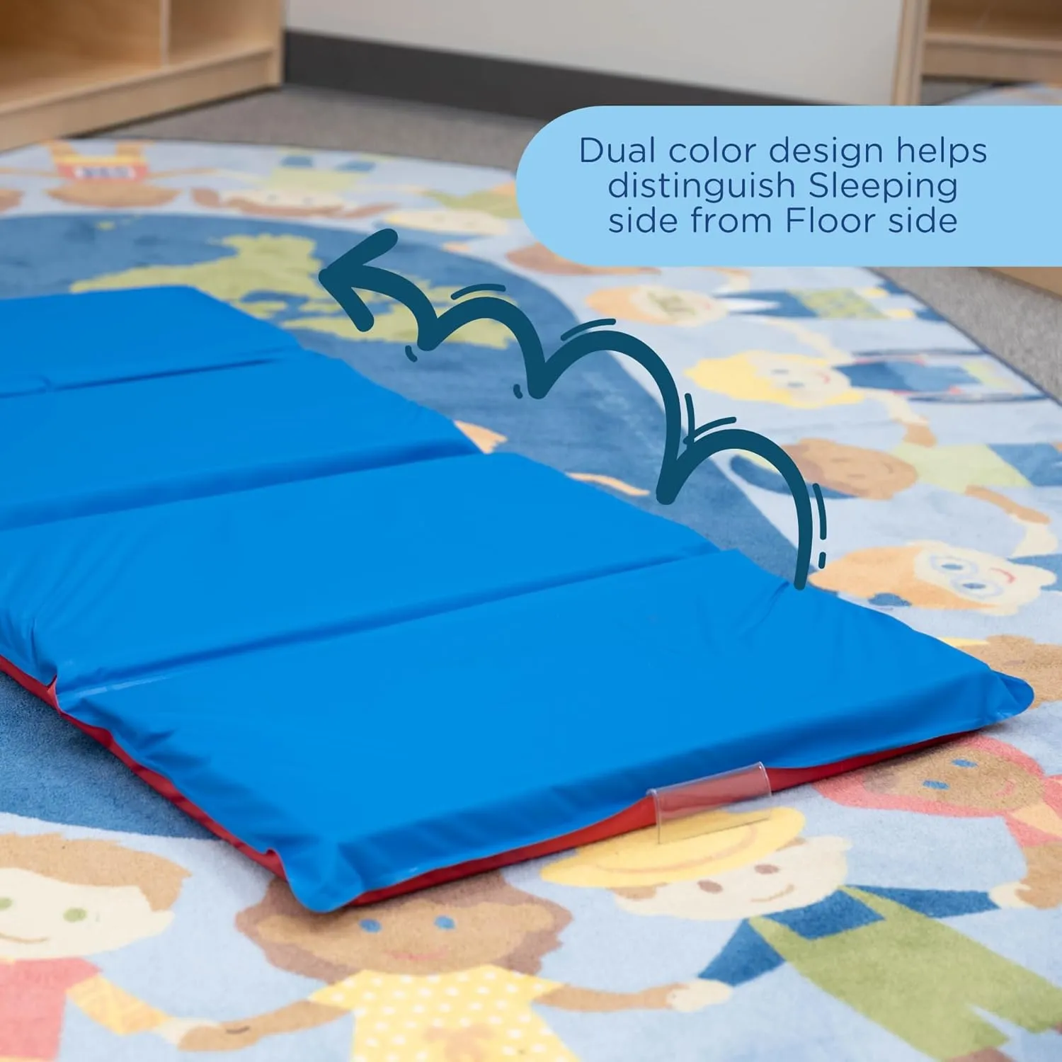 Children's Factory Tough Duty, Angels Rest, Pillow Folding, Economy, Super, Rainbow and Woodland Nap Mats
