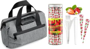 Christmas Gifts Set SafeDelux Fruit-Flavored Pre Rolled Paper Hand Smell Proof Bag