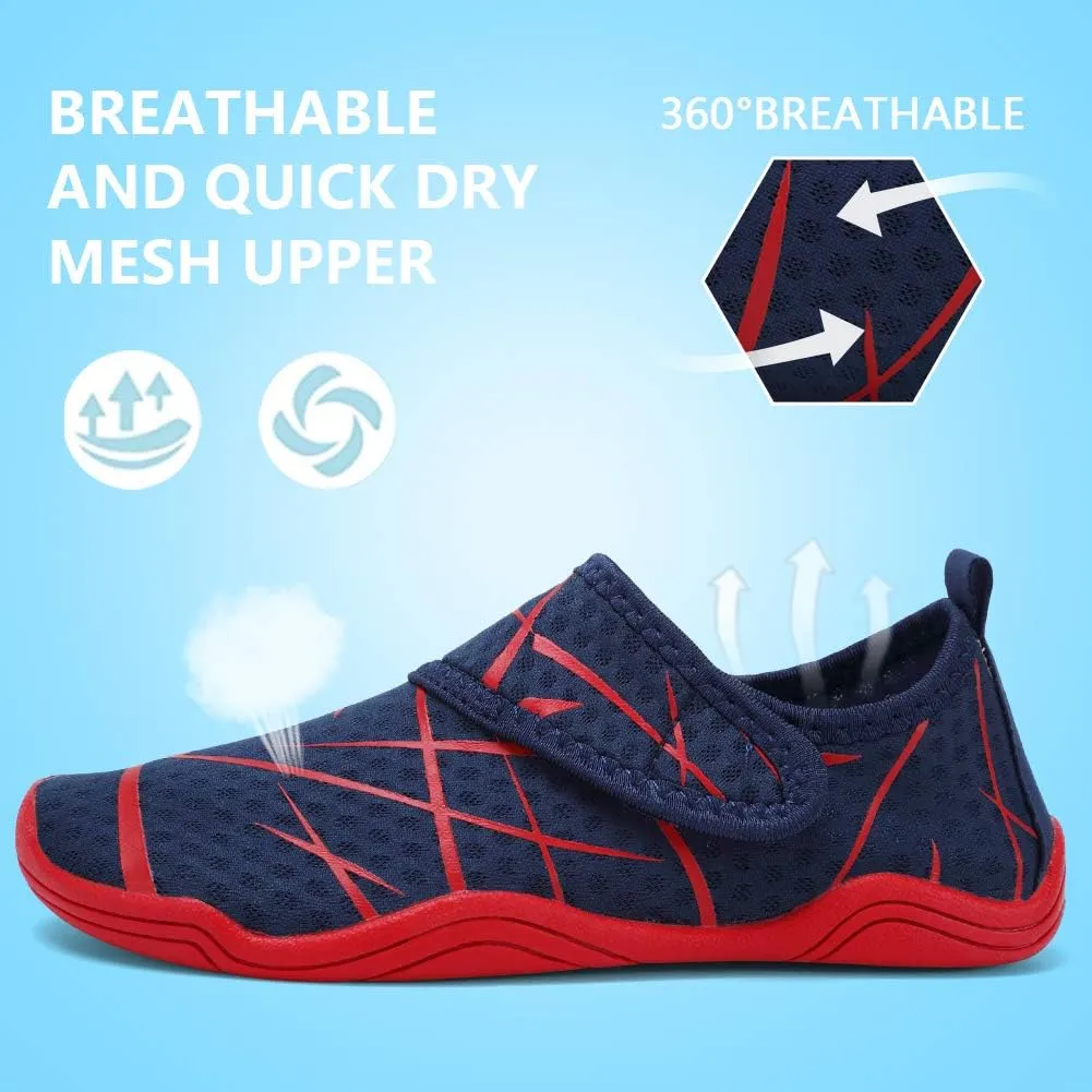 CIOR Kids Water Shoes Boys & Girls Lightweight Sport Shoes Aqua Athletic (Toddler/Little Kid/Big Kid)