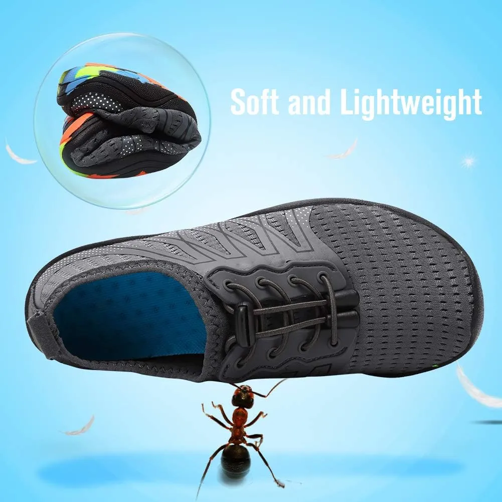 CIOR Kids Water Shoes Boys & Girls Lightweight Sport Shoes Aqua Athletic (Toddler/Little Kid/Big Kid)