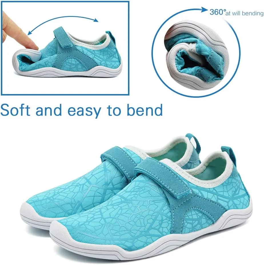 CIOR Kids Water Shoes Boys & Girls Lightweight Sport Shoes Aqua Athletic (Toddler/Little Kid/Big Kid)