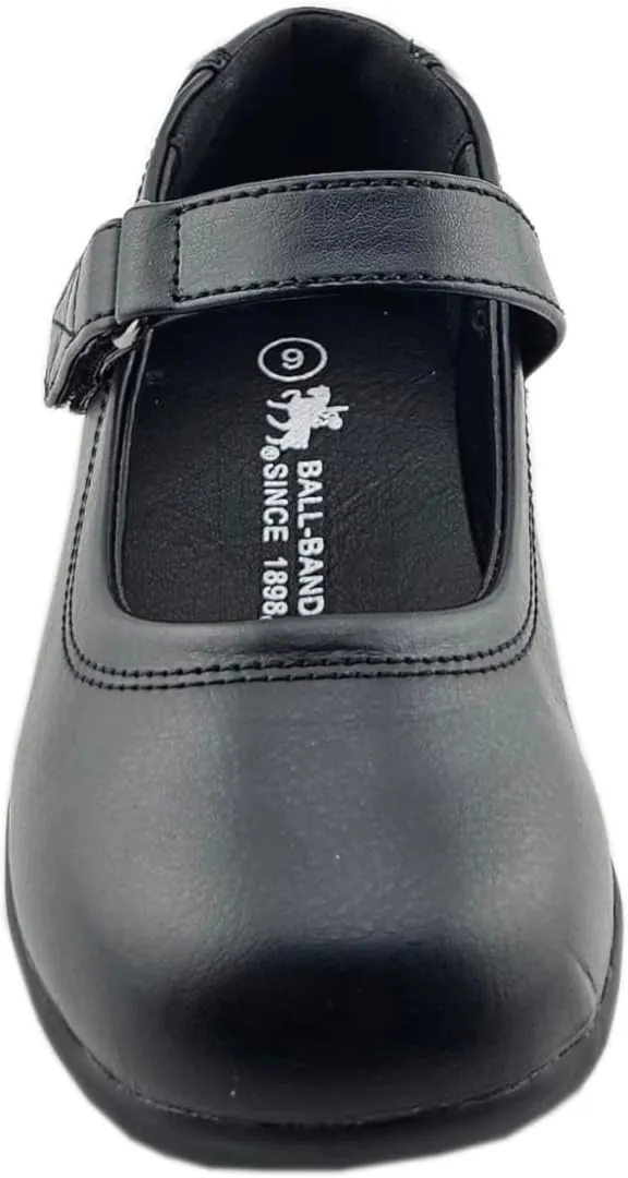 Clase-06 Girls Classic Mary Jane School Shoes Black