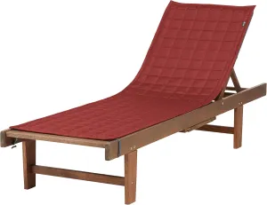 Classic Accessories Montlake Water-Resistant 80 Inch Patio Chaise Lounge Slipcover, Heather Henna, Patio Furniture Covers