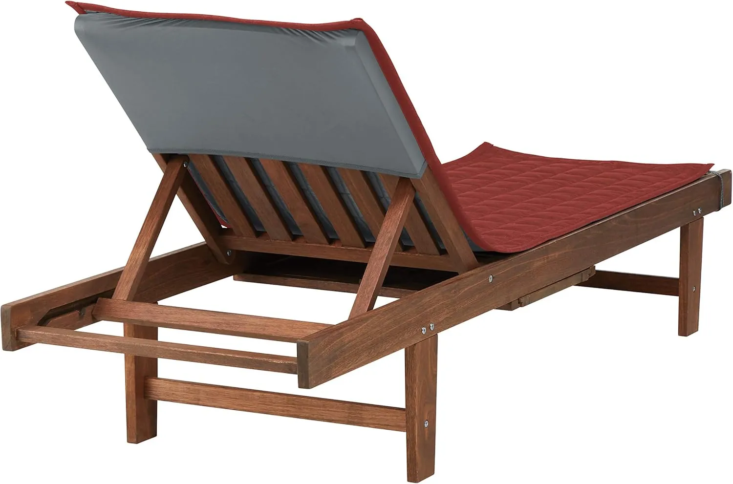 Classic Accessories Montlake Water-Resistant 80 Inch Patio Chaise Lounge Slipcover, Heather Henna, Patio Furniture Covers