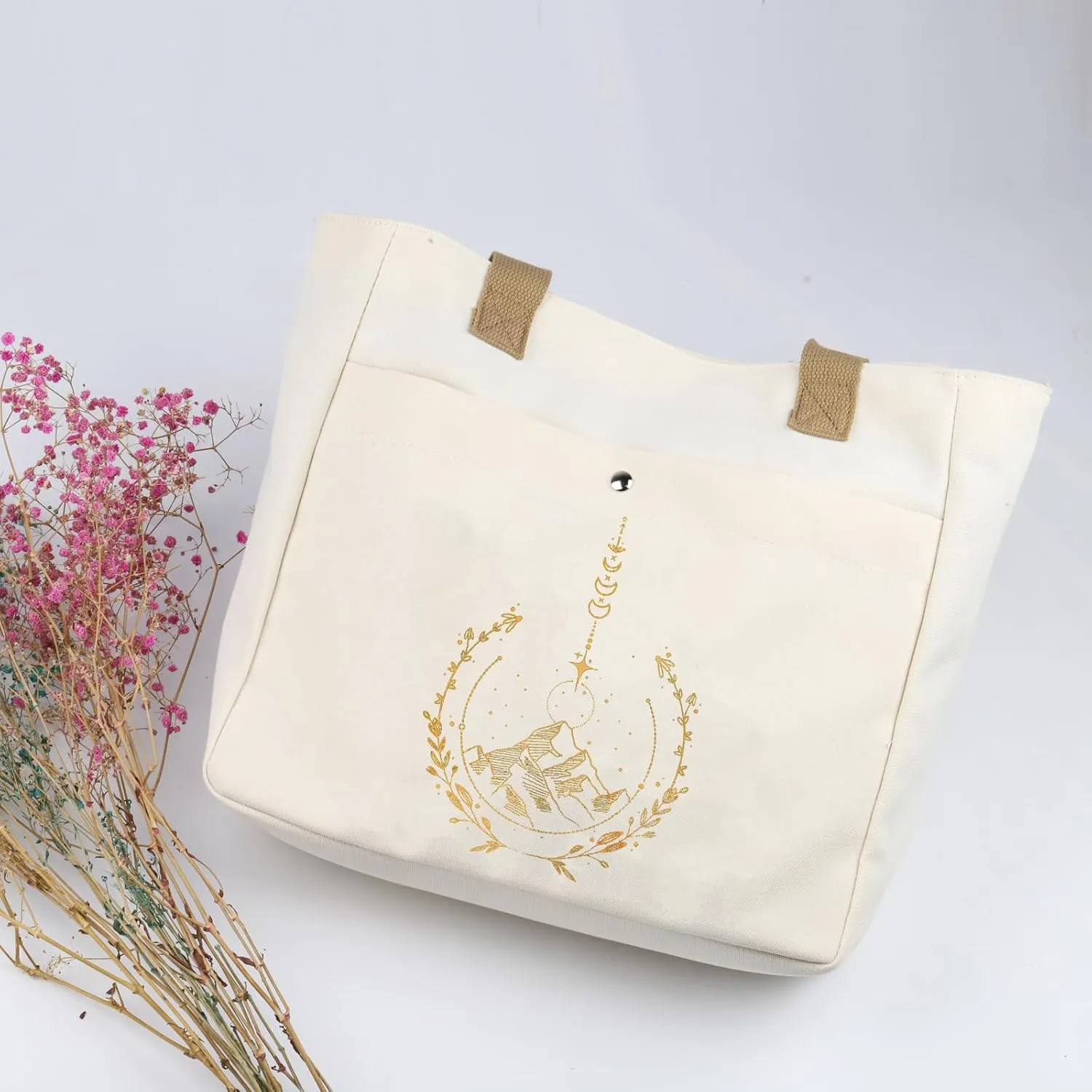 CMNIM Court Of And Roses Merch Gifts Bookish LargeTote Bag City of Night Book Gift for Fantasy Book Lovers Gifts