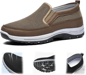 CNA Trop Shoes for Men, CNA Trop Men’s Breathable Orthopedic Hiking Shoes – Lightweight Slip-On Sneakers with Arch Support, Non-Slip Sole