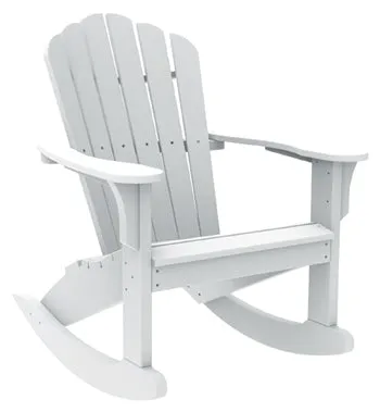 Coastline Harbor View Adirondack Rocker by Seaside Casual