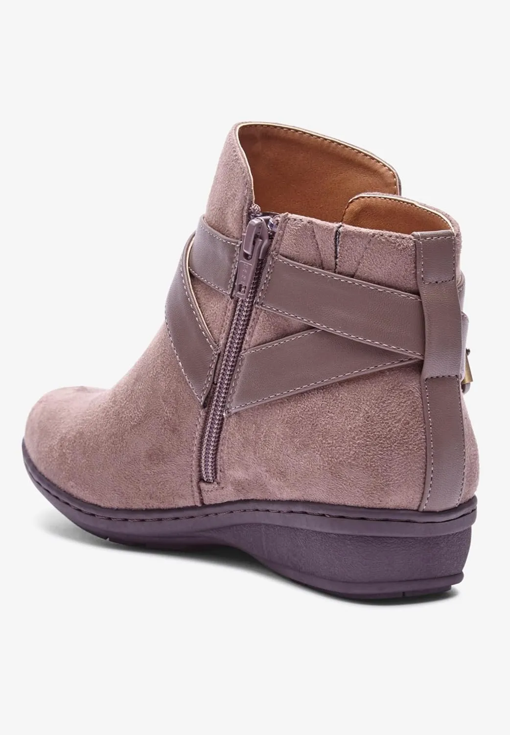 Comfortview Women's Wide Width The Bronte Bootie By