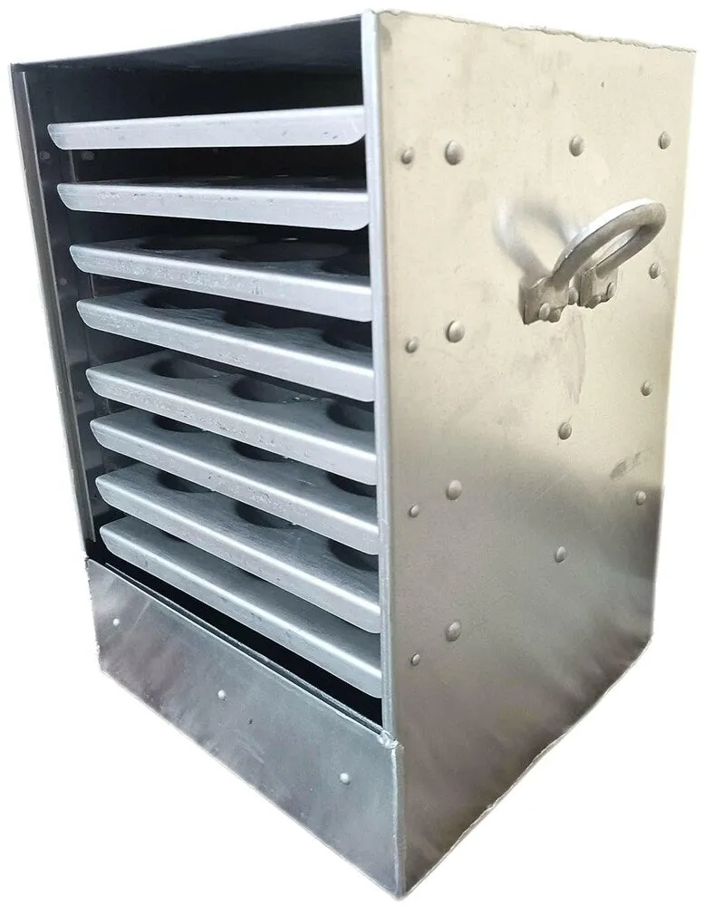 Commercial Aluminium Idli Machine, comes with 9 Trays, 54 Thatte Idli's, Heavy Duty, Gas