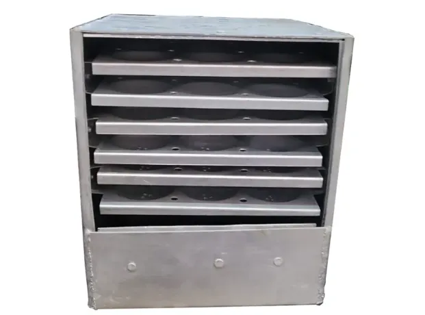Commercial Aluminium Idli Steamer / Cooker with 5 Trays / Plates, 30 Thatte Idli's, Gas