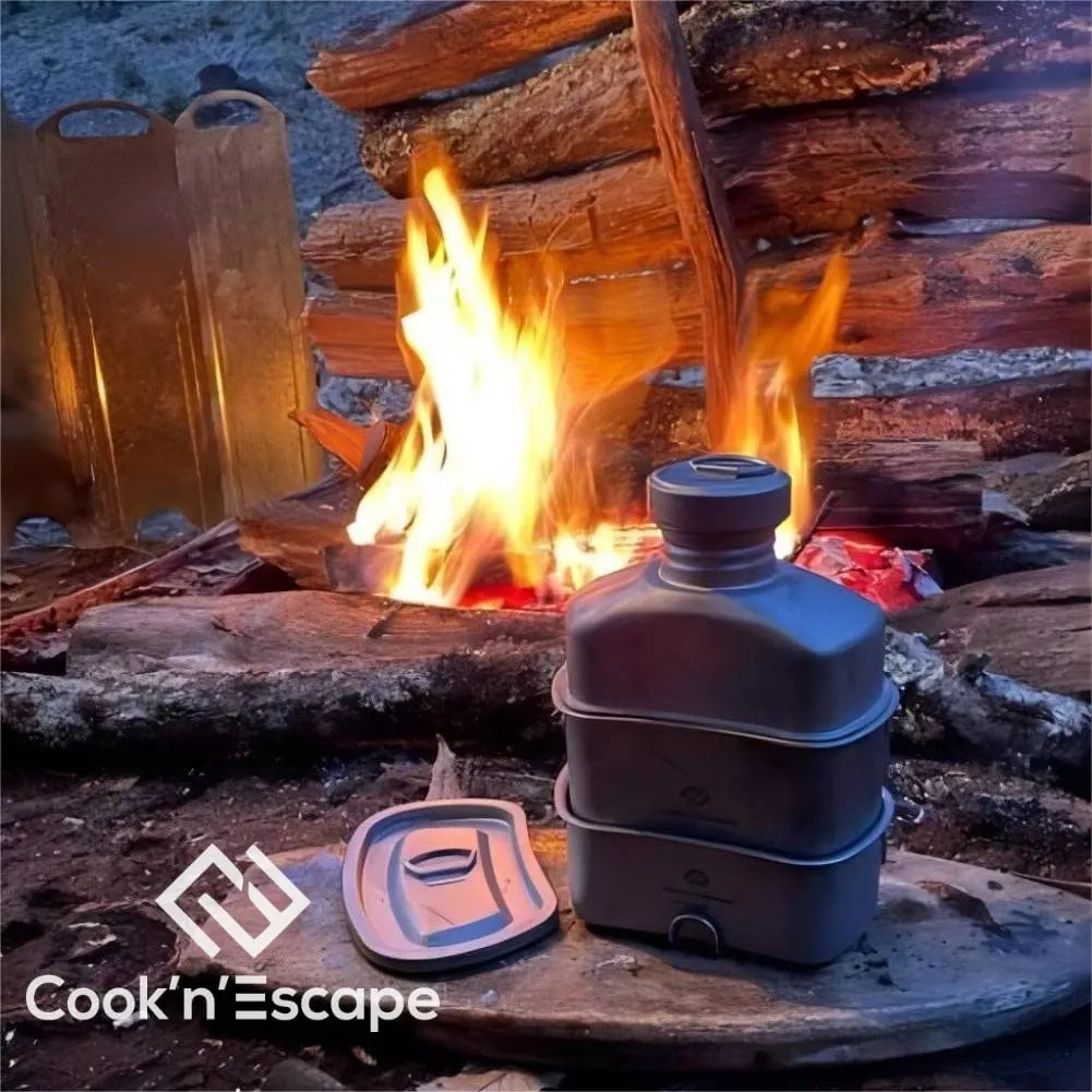 Cook'n'Escape Titanium Camping Kit