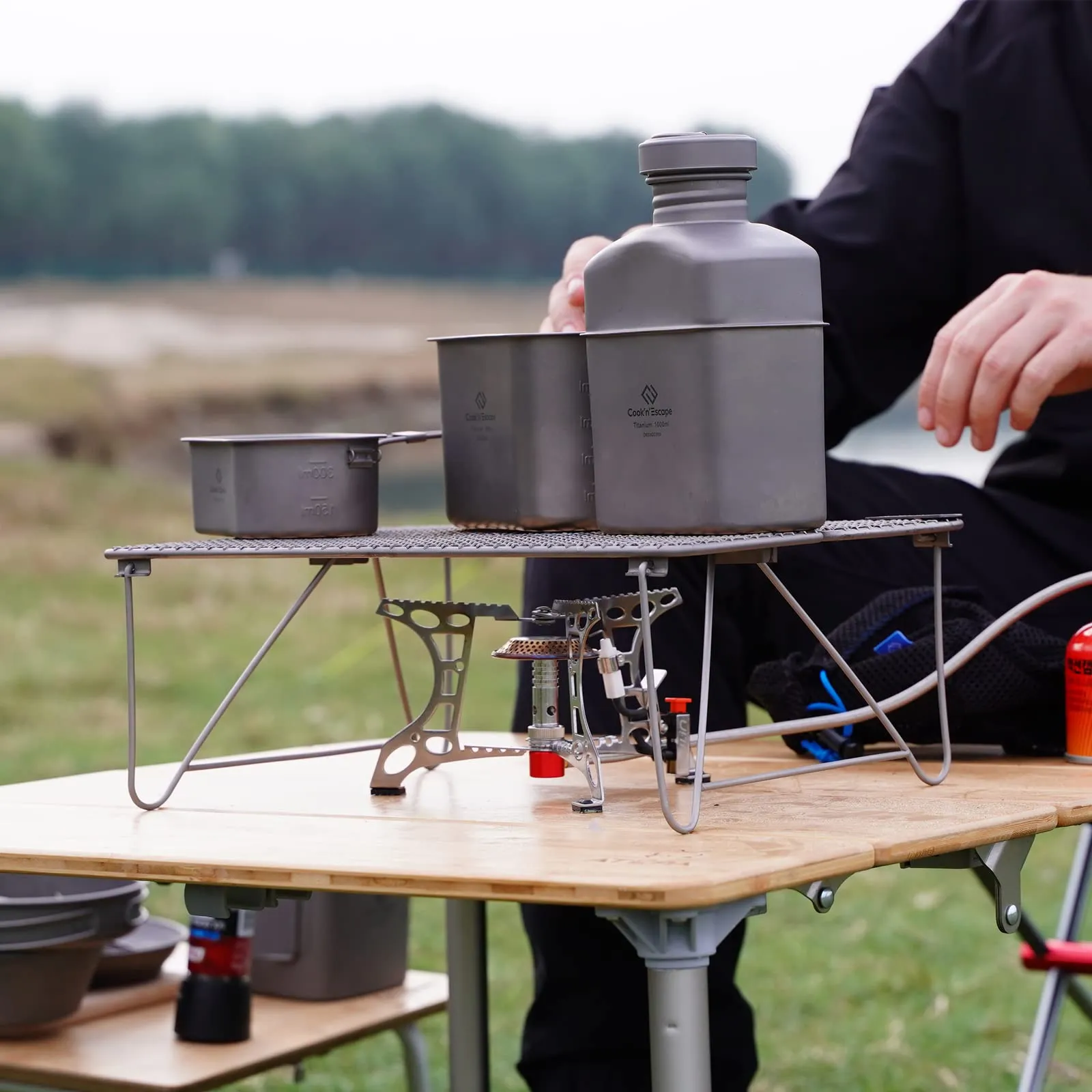 Cook'n'Escape Titanium Camping Kit